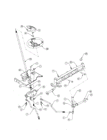 Steering parts for Cub Cadet Front-Engine Lawn Tractor 13AX11CG756 from AppliancePartsPros.com