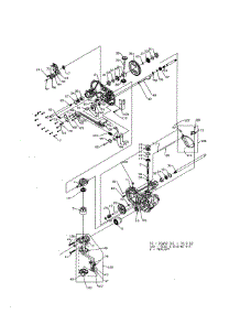 Transmission parts for Cub Cadet Front-Engine Lawn Tractor 13AX11CG756 from AppliancePartsPros.com