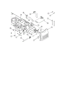 Engine Accessories parts for Cub Cadet Front-Engine Lawn Tractor 13AX11CH756 from AppliancePartsPros.com