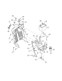 Dash Panel parts for Cub Cadet Front-Engine Lawn Tractor 13AX11CH756 from AppliancePartsPros.com
