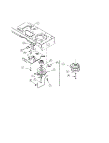 Power Take-Off (Pto) System parts for Cub Cadet Front-Engine Lawn Tractor 13AX11CH756 from AppliancePartsPros.com