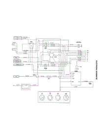 Electrical Schematic parts for Cub Cadet Front-Engine Lawn Tractor 13AX11CH756 from AppliancePartsPros.com