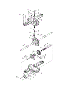 Differential parts for Yard-Man Front-Engine Lawn Tractor 13AX605G755 from AppliancePartsPros.com