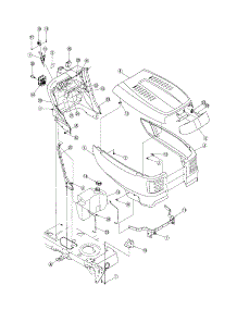 Hood / Dash parts for Troy-Bilt Front-Engine Lawn Tractor 13AX60TG766 from AppliancePartsPros.com
