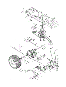 Drive System parts for Mtd Front-Engine Lawn Tractor 13AX615G055 from AppliancePartsPros.com