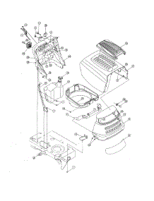 Hood / Bumper parts for Mtd Front-Engine Lawn Tractor 13AX615H730 from AppliancePartsPros.com