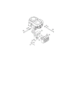 Kohler Courage Single Cylinder Engine parts for Mtd Front-Engine Lawn Tractor 13AX615H730 from AppliancePartsPros.com