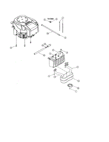 Kohler Twin Cylinder Engine parts for Mtd Front-Engine Lawn Tractor 13AX615H730 from AppliancePartsPros.com