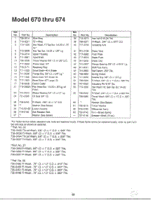 Transaxle Page 2 parts for Mtd Gas Walk-Behind Mower 13AX674G401 from AppliancePartsPros.com
