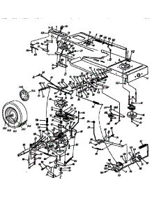 Lower Frame Assembly parts for Mtd Front-Engine Lawn Tractor 13AX694G401 from AppliancePartsPros.com