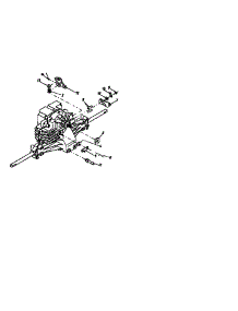 Transmission parts for Mtd Front-Engine Lawn Tractor 13AX694G401 from AppliancePartsPros.com