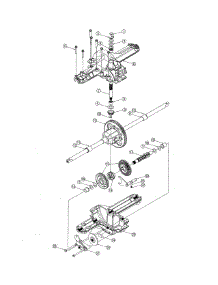 Differential parts for Mtd Front-Engine Lawn Tractor 13AX775H730 from AppliancePartsPros.com
