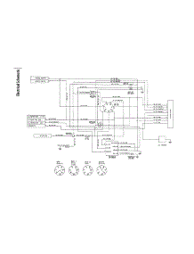Electrical Schematic parts for Cub Cadet Front-Engine Lawn Tractor 13AX90AS056 from AppliancePartsPros.com