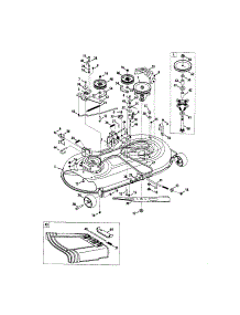 42" Deck (Manual Pto) parts for Mtd Front-Engine Lawn Tractor 13AX90YT001 from AppliancePartsPros.com
