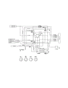 Electrical Schematic (Manual Pto) parts for Mtd Front-Engine Lawn Tractor 13AX90YT001 from AppliancePartsPros.com