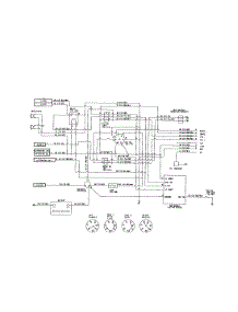 Schematic (Elec Pto / Ammeter) parts for Mtd Front-Engine Lawn Tractor 13AX90YT001 from AppliancePartsPros.com
