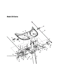 Shaft / Shift Cam / Brake Pedal parts for Mtd Rear-Engine Riding Mower 13B-325-401 from AppliancePartsPros.com