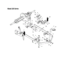 Pivot Link / Lift Arm / Lift Rod parts for Mtd Rear-Engine Riding Mower 13B-325-401 from AppliancePartsPros.com