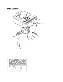 Transaxle Bracket And Harness parts for Mtd Rear-Engine Riding Mower 13B-325-401 from AppliancePartsPros.com