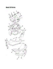 Flow Indicator / Grass Bag parts for Mtd Rear-Engine Riding Mower 13B-325-401 from AppliancePartsPros.com