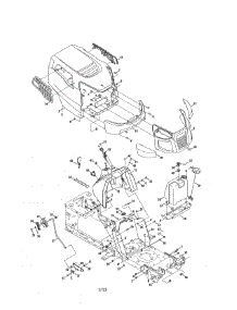 Hood / Bumper parts for Mtd Front-Engine Lawn Tractor 13BJ78SS099 from AppliancePartsPros.com