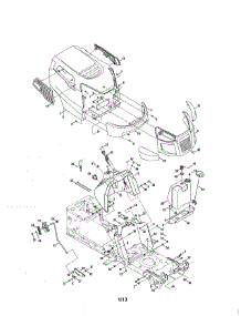 Bumper / Hood parts for Mtd Front-Engine Lawn Tractor 13BL78ST099 from AppliancePartsPros.com