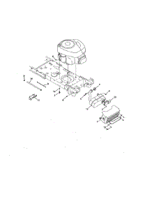 Engine / Muffler parts for Mtd Front-Engine Lawn Tractor 13BL78XT299 from AppliancePartsPros.com