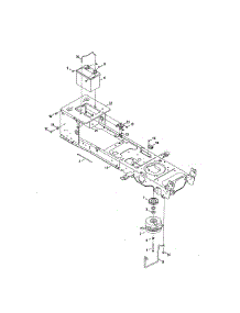Frame / Electrical / Pto parts for Cub Cadet Front-Engine Lawn Tractor 13RF91AP056 from AppliancePartsPros.com