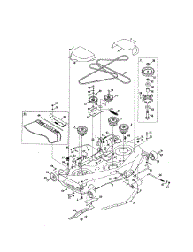 50" Deck parts for Cub Cadet Front-Engine Lawn Tractor 13RF91AP056 from AppliancePartsPros.com