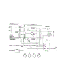 Electrical Schematic parts for Cub Cadet Front-Engine Lawn Tractor 13RF91AP056 from AppliancePartsPros.com