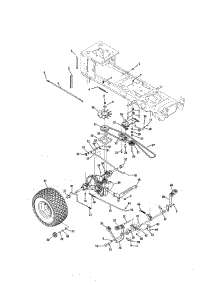 Drive System parts for Cub Cadet Front-Engine Lawn Tractor 13RP91AP056 from AppliancePartsPros.com