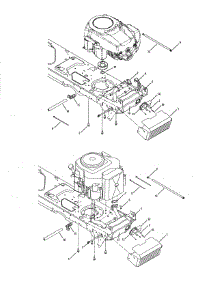 Engine Accessories parts for Cub Cadet Front-Engine Lawn Tractor 13RX11CH256 from AppliancePartsPros.com