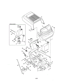 Hood & Dash parts for Mtd Front-Engine Lawn Tractor 13WC76LF031 from AppliancePartsPros.com