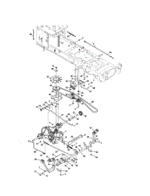 Drive System parts for Cub Cadet Front-Engine Lawn Tractor 13WF91AP056 from AppliancePartsPros.com