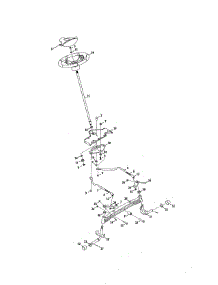 Steering parts for Cub Cadet Front-Engine Lawn Tractor 13WG91AT056 from AppliancePartsPros.com