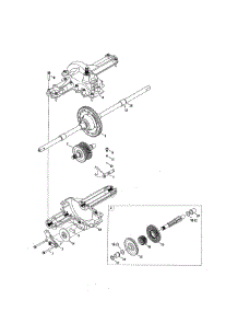 Transmission parts for Cub Cadet Front-Engine Lawn Tractor 13WX90AS056 from AppliancePartsPros.com