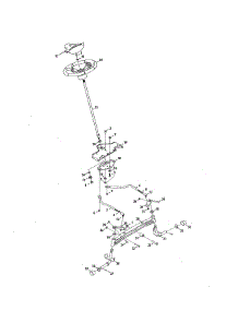 Steering parts for Cub Cadet Front-Engine Lawn Tractor 13WX91AT056 from AppliancePartsPros.com