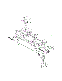 Frame / Electrical / Pto parts for Cub Cadet Front-Engine Lawn Tractor 13WX91AT056 from AppliancePartsPros.com