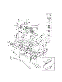 54" Deck parts for Cub Cadet Front-Engine Lawn Tractor 13WZ92AK056 from AppliancePartsPros.com