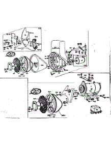 Starter parts for Briggs & Stratton Lawn & Garden Engine 141200 TO 141257 (0110 - 0137) from AppliancePartsPros.com