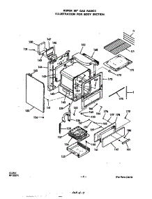 Body parts for Roper Electric Range 1413*0A from AppliancePartsPros.com