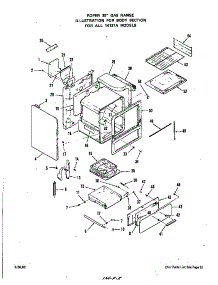 Body parts for Roper Gas Range 1413*1A from AppliancePartsPros.com