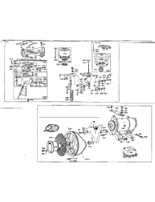 Generator Starter parts for Briggs & Stratton Lawn & Garden Engine 142700 TO 143707 (0010 - 0020) from AppliancePartsPros.com