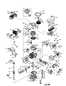 Craftsman 4-Cycle Engine parts for Craftsman Lawn & Garden Engine 143001000 from AppliancePartsPros.com