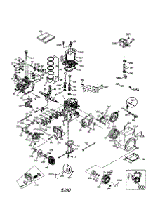 Engine parts for Craftsman Lawn & Garden Engine 143001003 from AppliancePartsPros.com