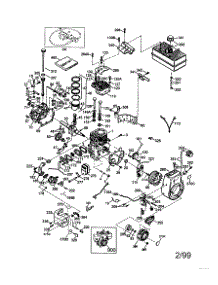 Craftsman 4-Cycle Engine parts for Craftsman Lawn & Garden Engine 143001103 from AppliancePartsPros.com