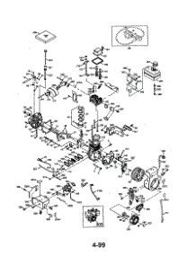 Craftsman 4-Cycle Engine parts for Craftsman Lawn & Garden Engine 143001201 from AppliancePartsPros.com