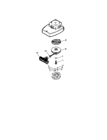 Rewind Starter parts for Craftsman Lawn & Garden Engine 143002072 from AppliancePartsPros.com