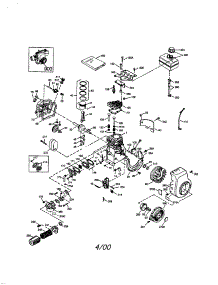 Engine parts for Craftsman Lawn & Garden Engine 143003501 from AppliancePartsPros.com
