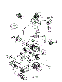 Engine parts for Craftsman Lawn & Garden Engine 143003506 from AppliancePartsPros.com